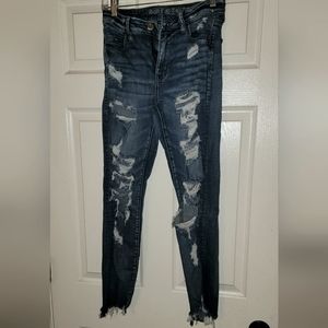 American Eagle high-waisted jegging jeans size 8